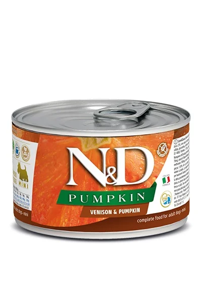 N&D Pumpkin Mini Venison&Pumpkin – 6×140 g