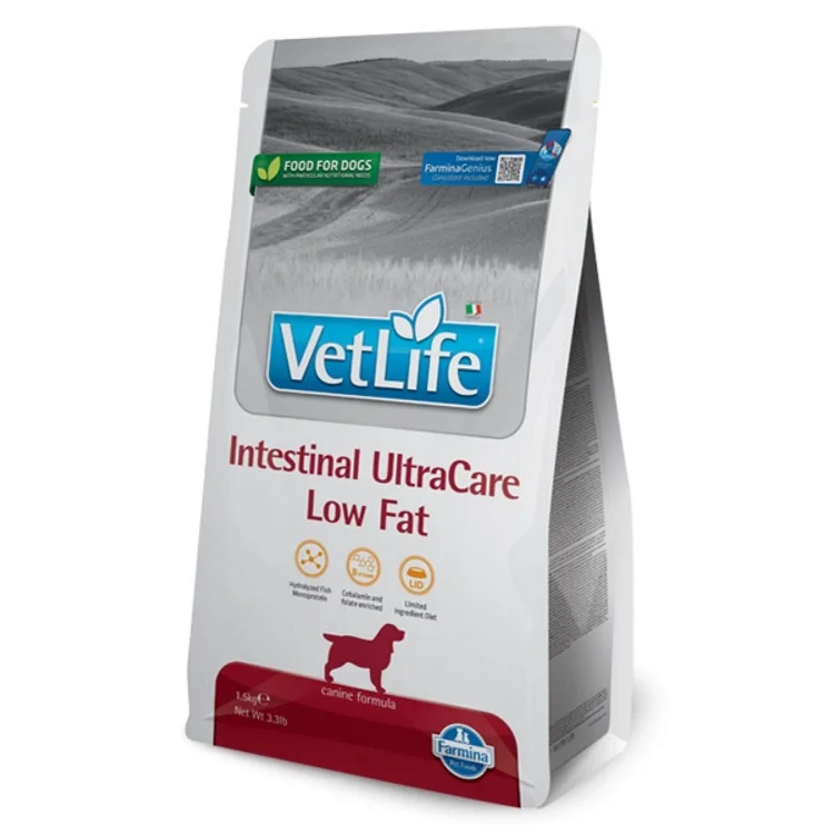Vet Life Intestinal Ultra Care Low Fat – 1,5 kg