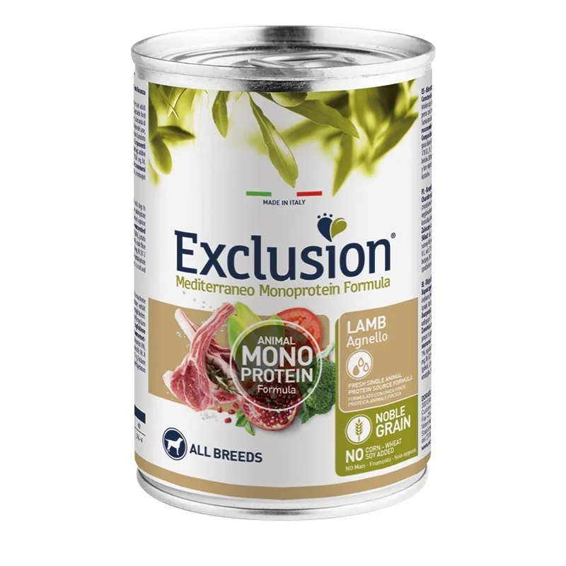 Exclusion Adult Lamb – 6×400 g
