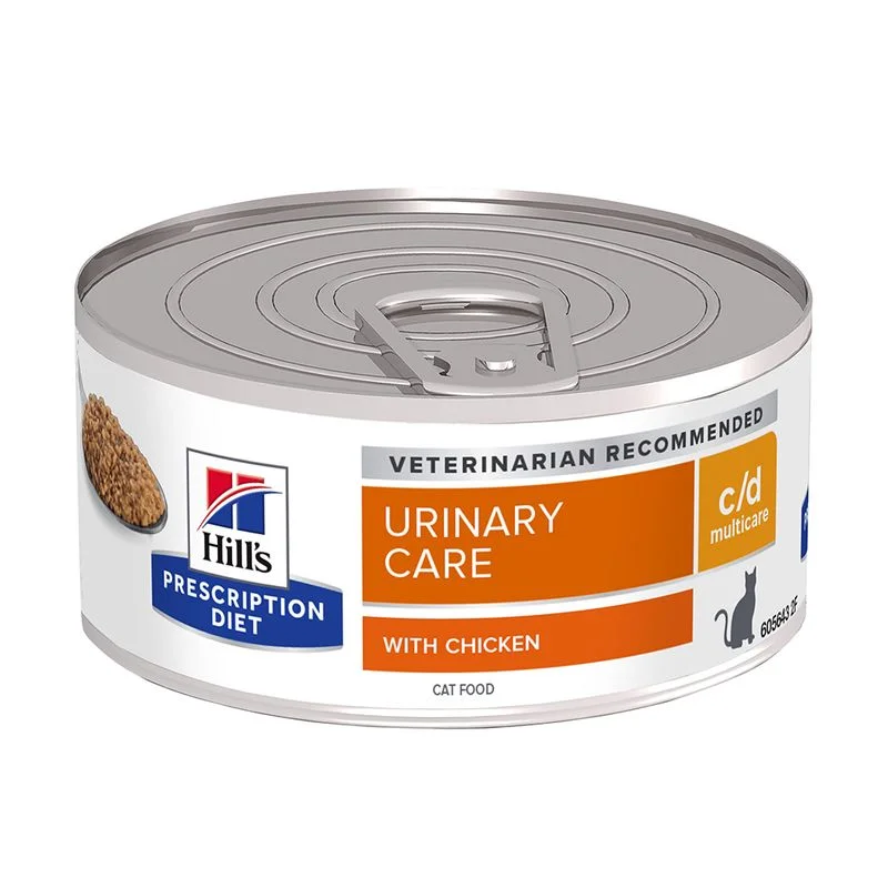 Hill’s Prescription Diet Urinary Care C/D Multicare Chicken Wet – 12×156 g