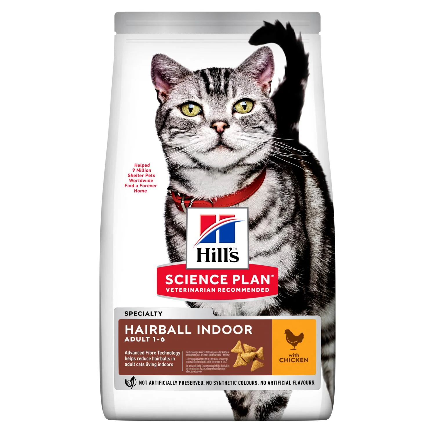 Hill’s Science Plan Adult Cat Hairball Indoor – 1,5 kg