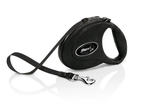 Flexi Leather M tape 5 m black
