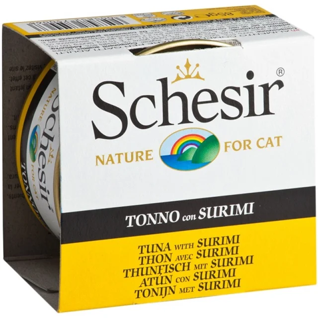 Schesir Cat Tunjevina i Surimi u želeu – 12×85 g