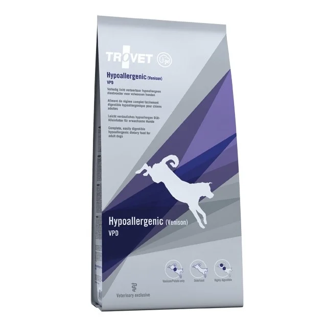 Trovet Hypoallergenic Dog (Rich in Venison) – 3 kg