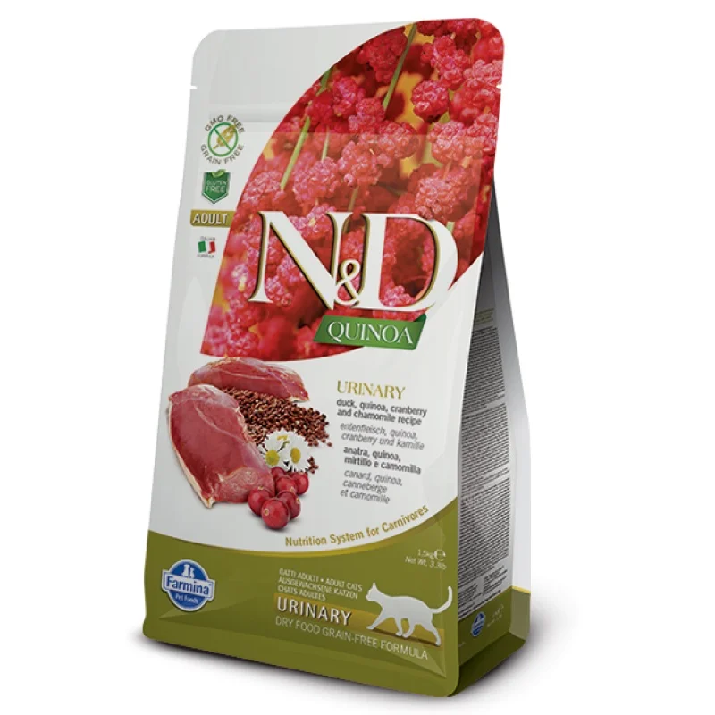 N&D Quinoa Cat Urinary Duck – 5 kg