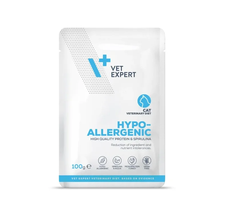 VetExpert Hypoallergenic Cat – 12×100 g