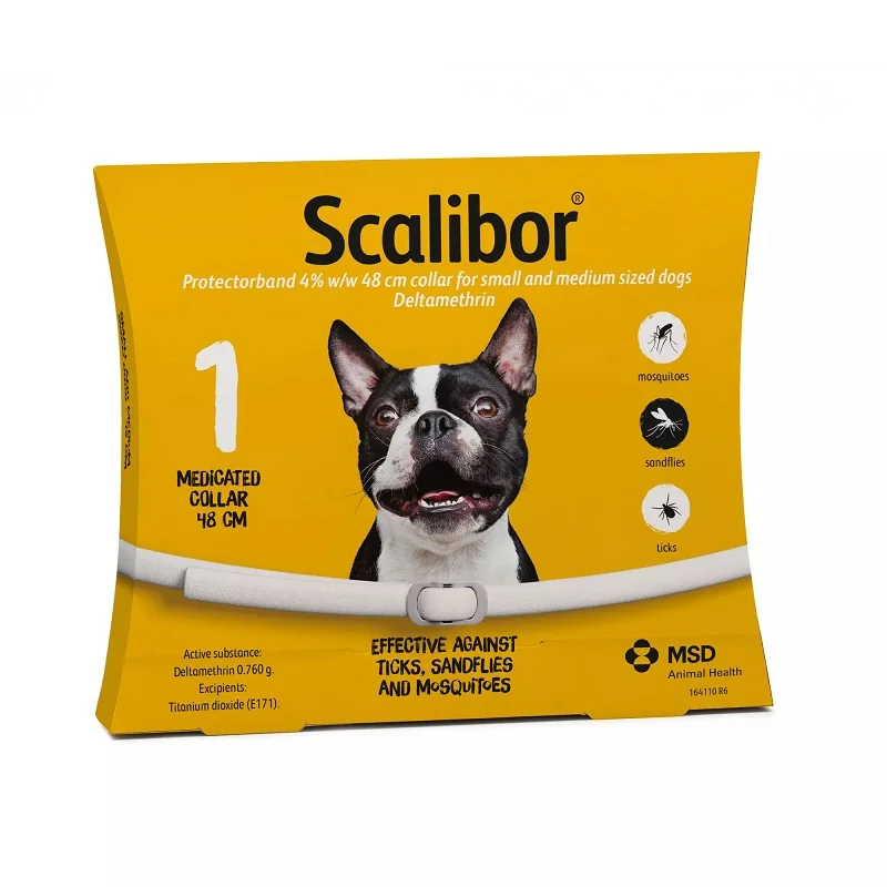 Scalibor – Ogrlica za male pse 48 cm