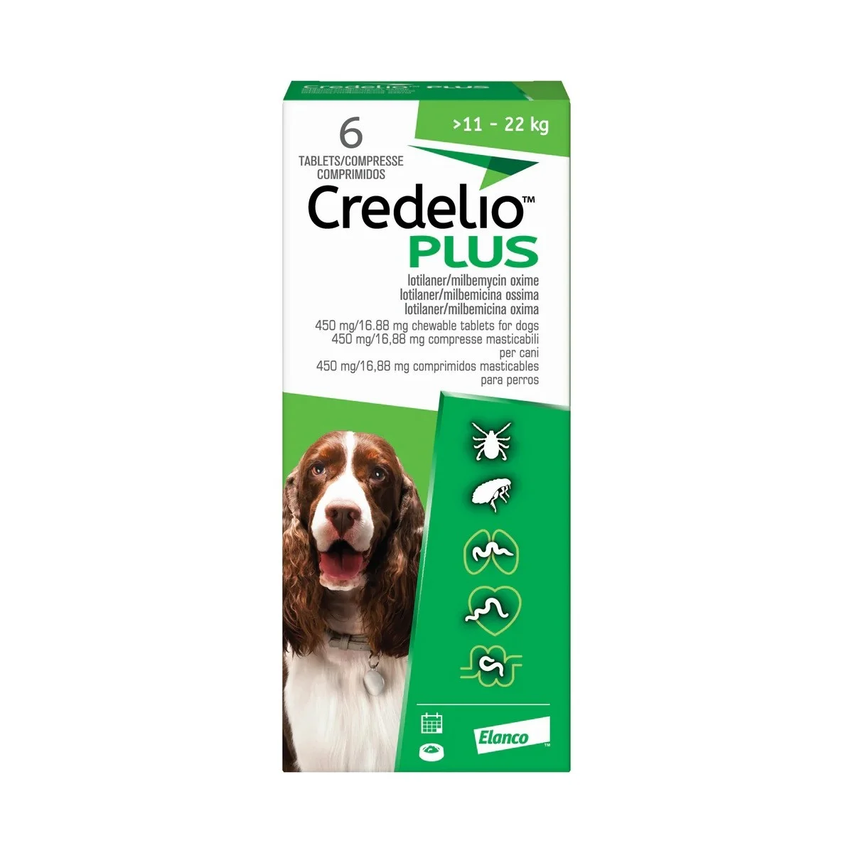 Credelio Plus – za pse 11-22 kg