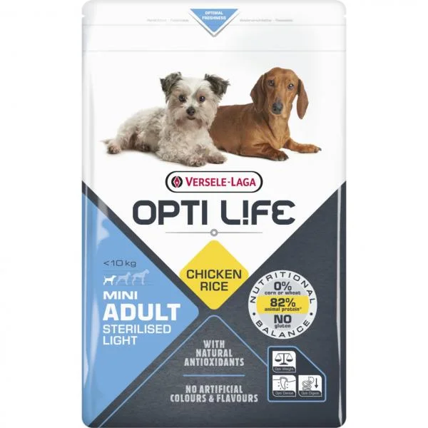 Opti Life Adult Sterilised Light Mini – 2,5 kg