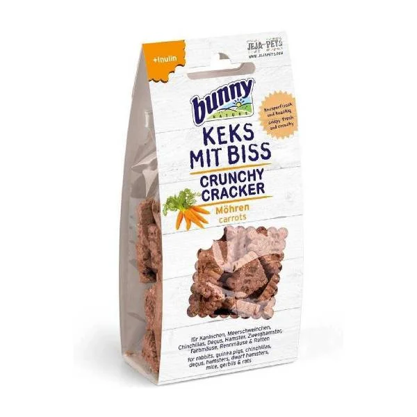 Bunny Nature Crunchy Cracker Carrots – 50 g