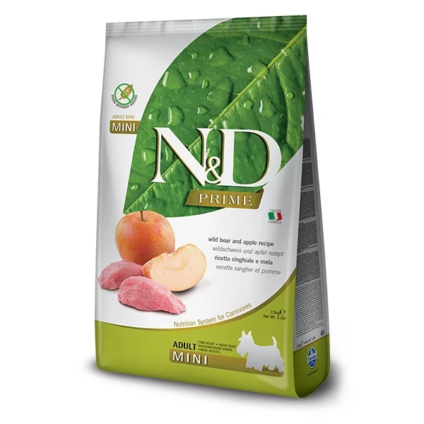 N&D Prime Mini Adult Boar&Apple – 800 g