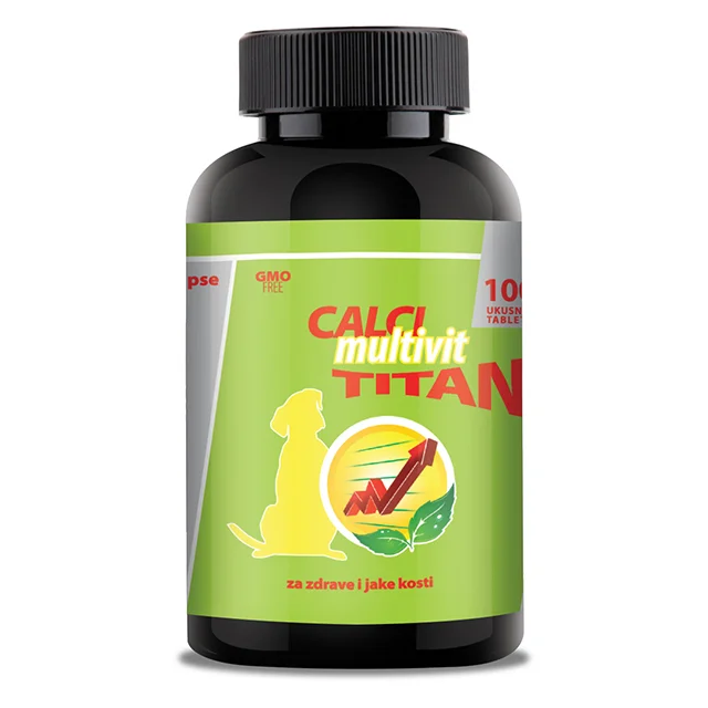 Vet Supplements Calci Multivit TITAN – 100 tableta