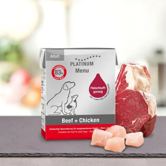 Platinum Menu Beef+Chicken – 12×375 g