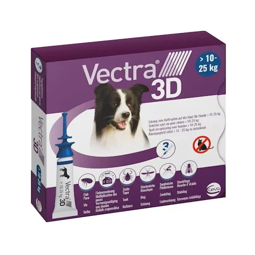 CEVA Vectra 3D – za pse 10-25 kg