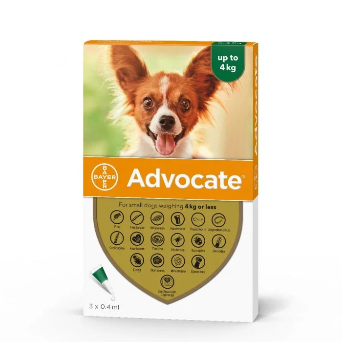 ADVOCATE spot-on, za pse do 4 kg
