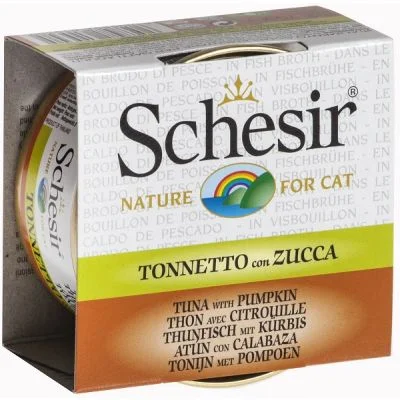 Schesir Cat Brodet Tunjevina i Bundeva – 12×70 g