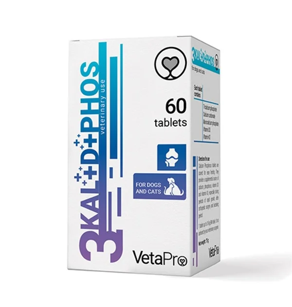 VetaPro 3 Kal+D+Phos – 60 tableta