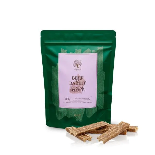 Essential Beef & Rabbit Dental Delights – 200 g