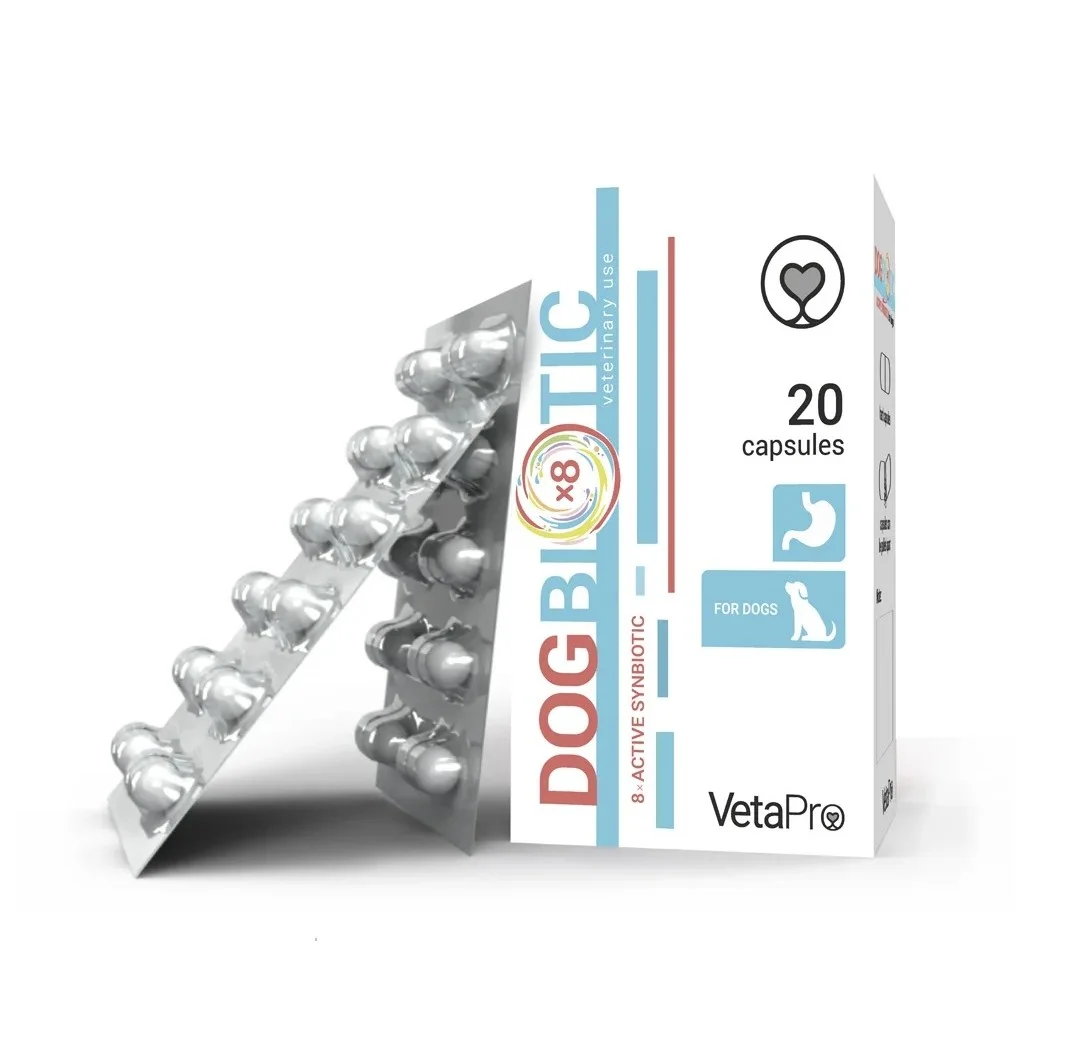 VetaPro DogBiotic – 20 kapsula