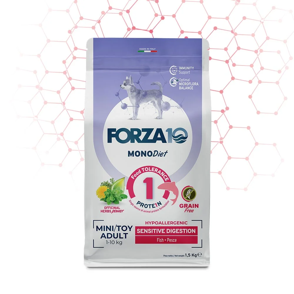 Forza10 Mini Toy Adult Sensitive Digestion Fish – 1,5 kg