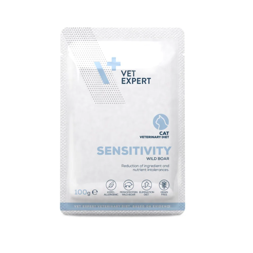 VetExpert Sensitivity Cat – 12×100 g