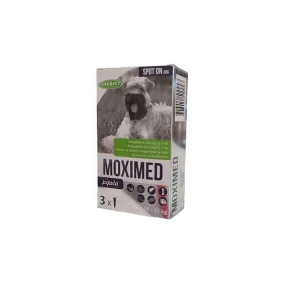 MOXIMED spot-on, za pse 10-25 kg