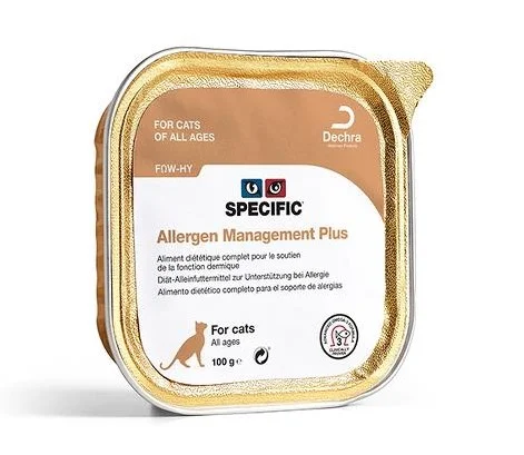 SPECIFIC Dechra Allergen Management Plus Cat – 7×100 g