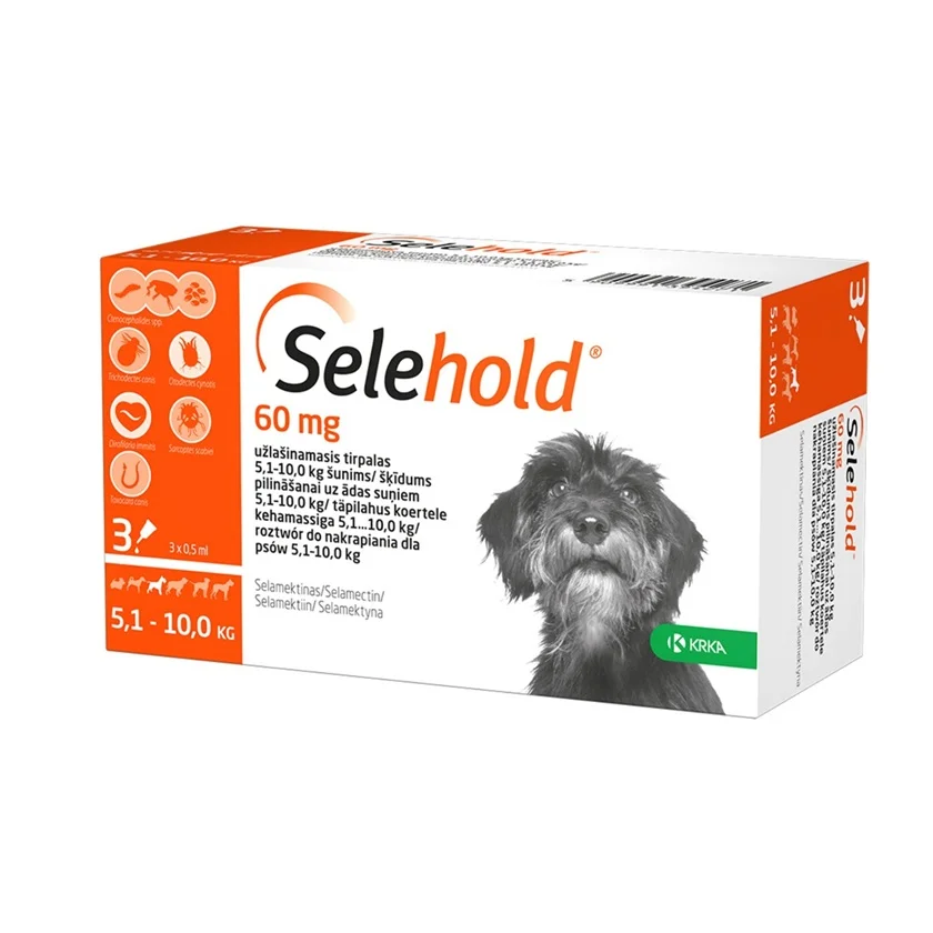 SELEHOLD – spot on, za pse 5-10 kg