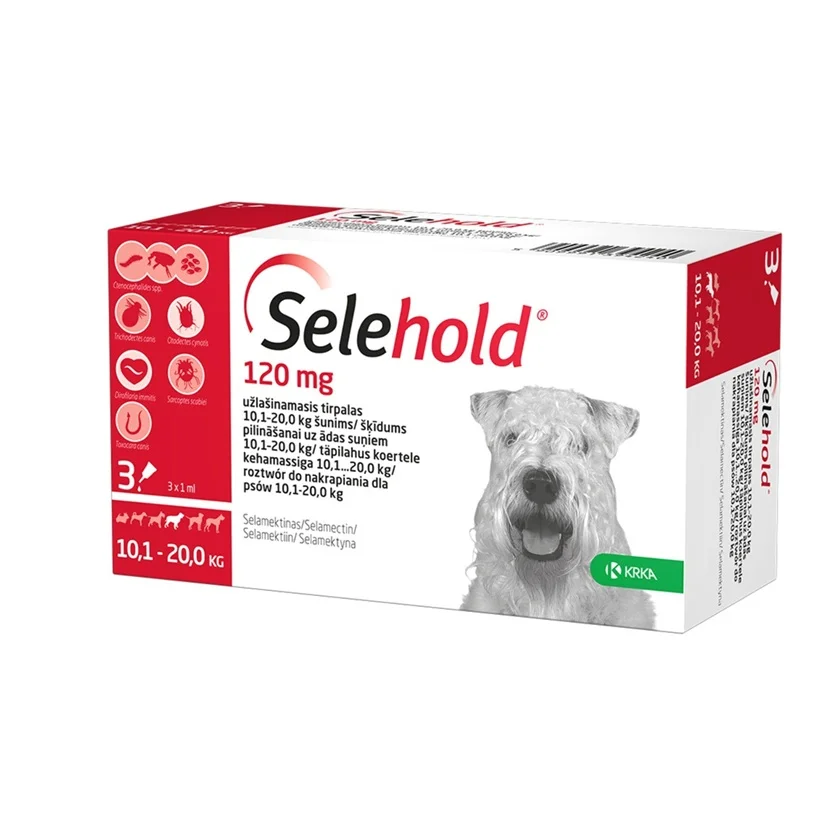 SELEHOLD – spot on, za pse 10-20 kg