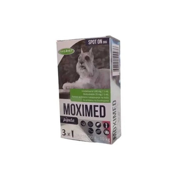 MOXIMED spot-on, za pse 4-10 kg
