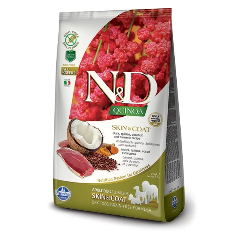 N&D Quinoa Skin&Coat Duck – 800 g