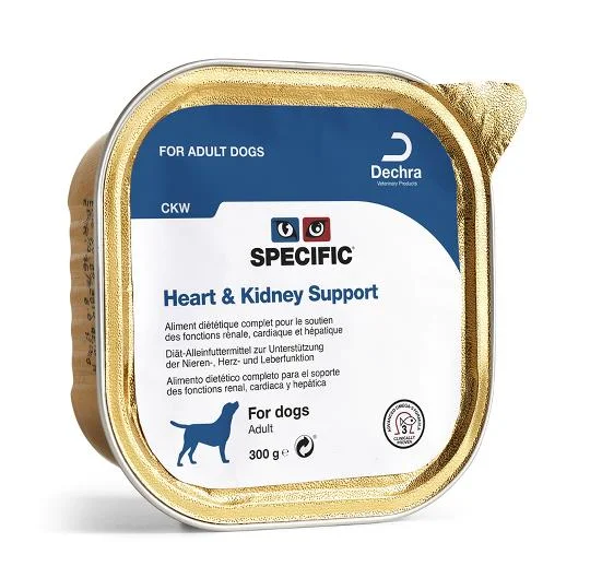 SPECIFIC Dechra Heart&Kidney Support Dog – 6×300 g