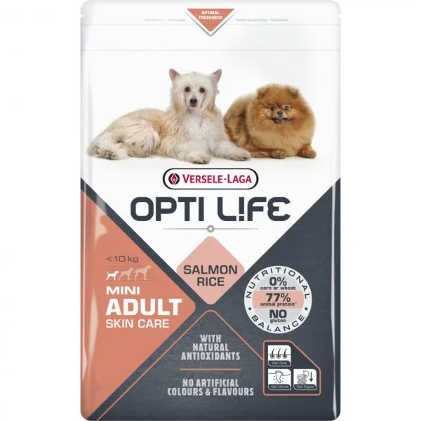 Opti Life Adult Skin Care Mini – 7,5 kg