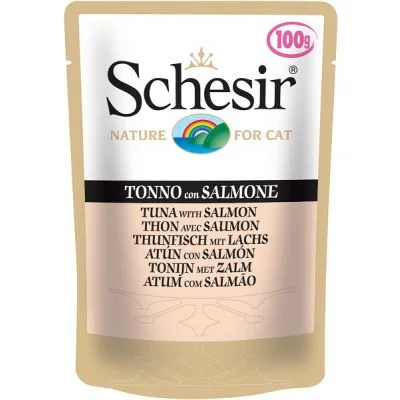 Schesir Cat Tunjevina i Losos preliv – 12×100 g
