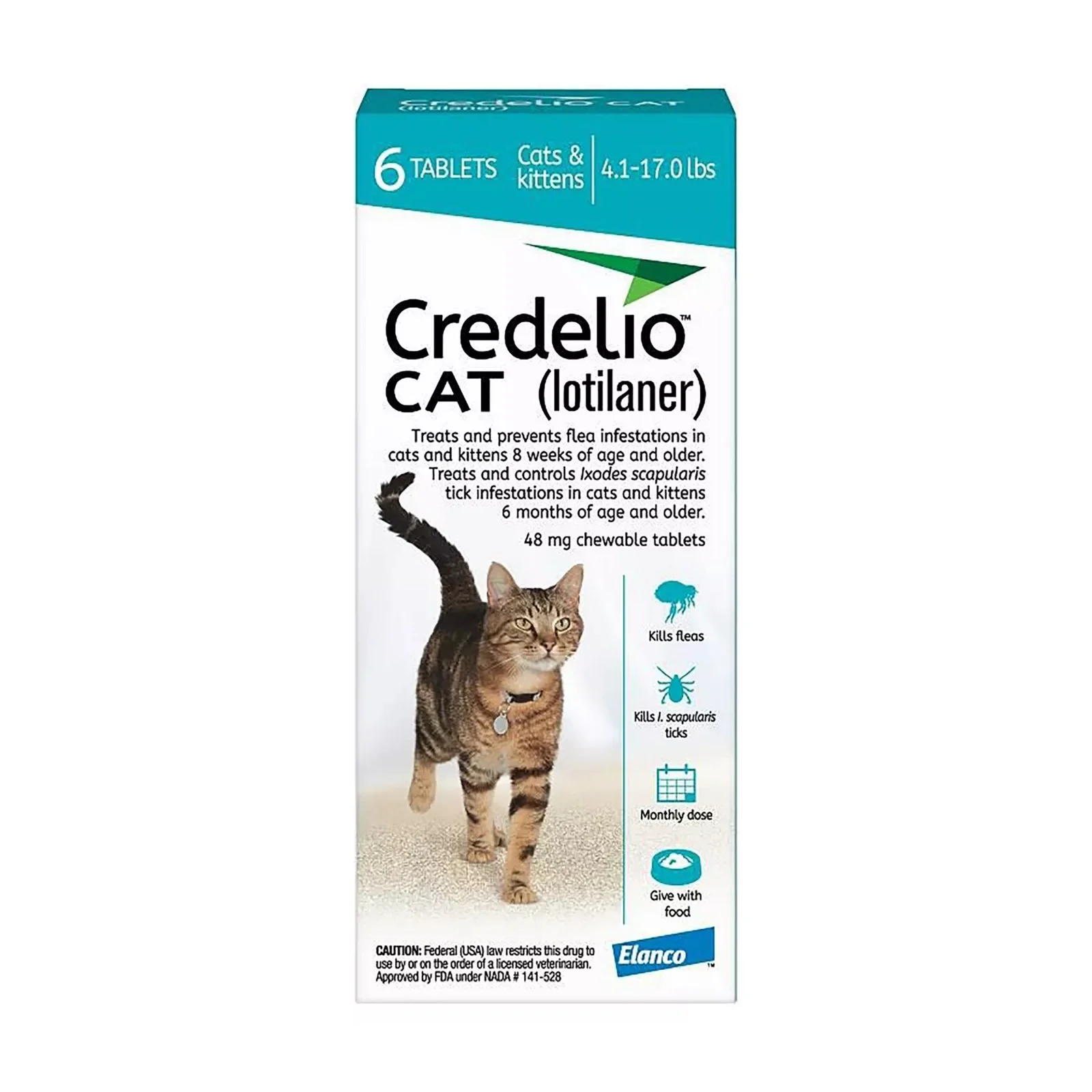 Credelio Cat – 2-8 kg
