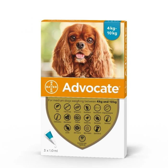 ADVOCATE spot-on, za pse 4-10 kg
