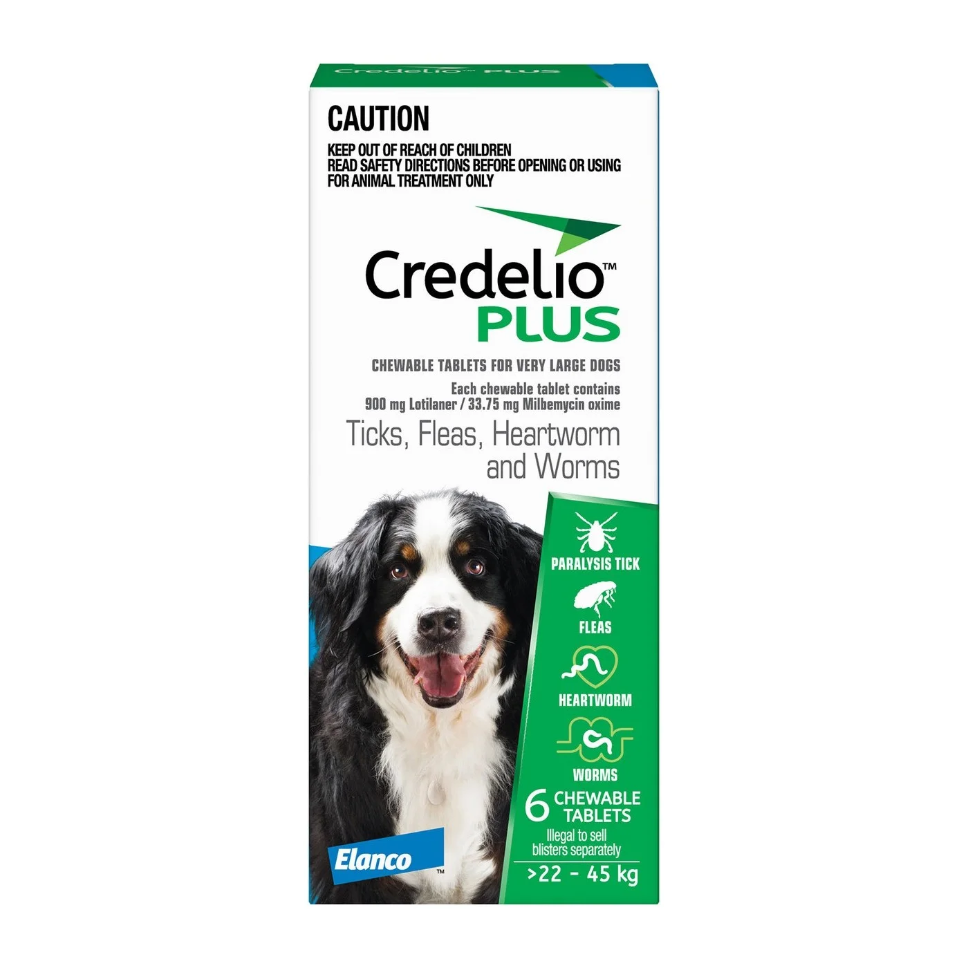Credelio Plus – za pse 22-45 kg