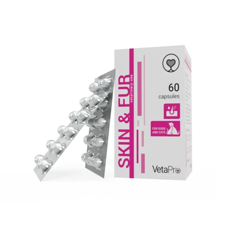 VetaPro SKIN & FUR – 60 kapsula