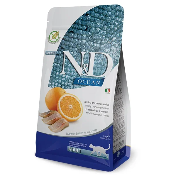 N&D Ocean Cat Herring&Orange – 300 g
