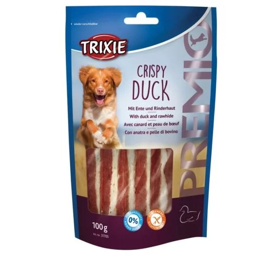 TRIXIE Premio Crispy Duck – 100 g