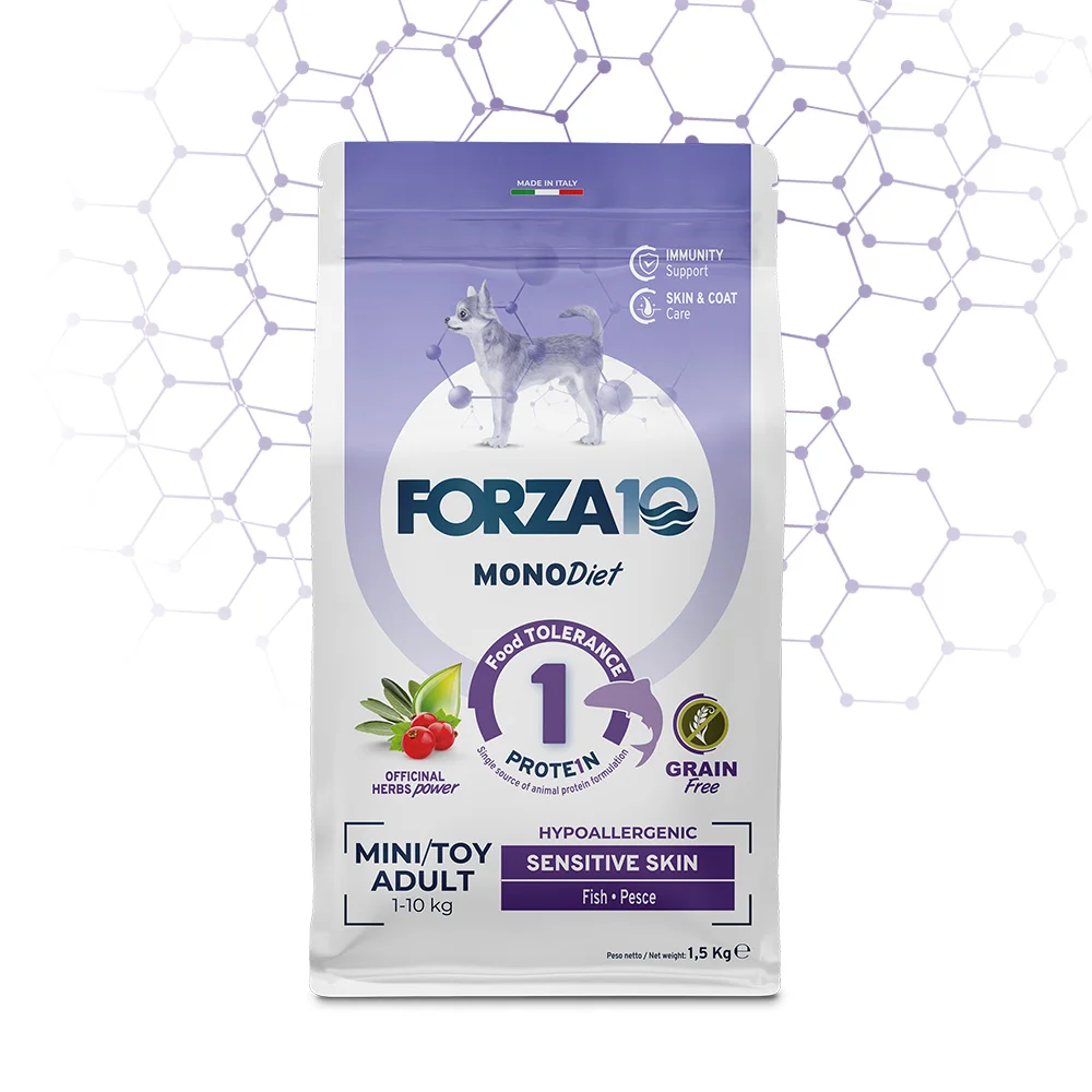 Forza10 Mini Toy Adult Sensitive Skin Fish – 1,5 kg
