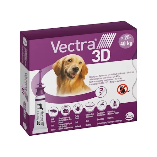 CEVA Vectra 3D – za pse 25-40 kg