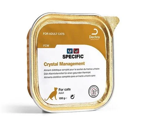 SPECIFIC Dechra Crystal Management Cat – 7×100 g