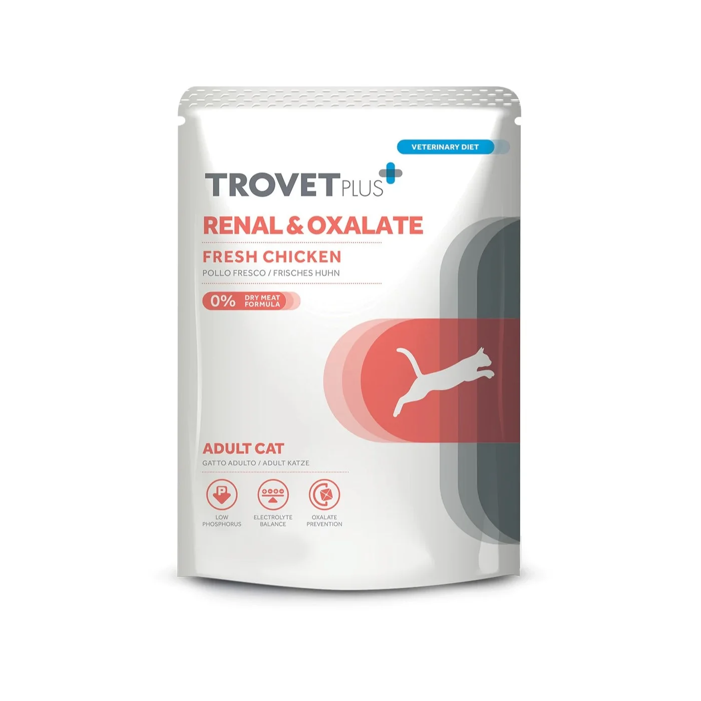 Trovet PLUS Renal&Oxalate Cat – 12×85 g