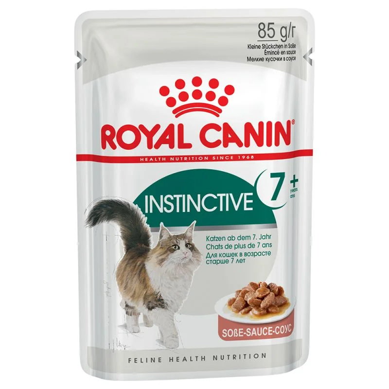 Royal Canin Instinctive 7+ in Sauce Cat – 12×85 g