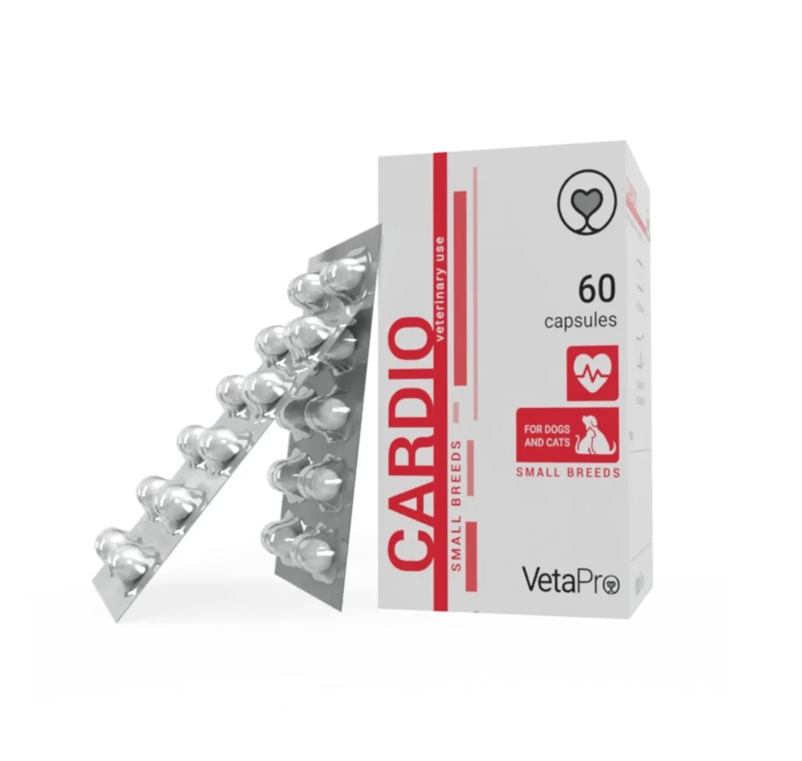 VetaPro Cardio Small Breed – 60 kapsula