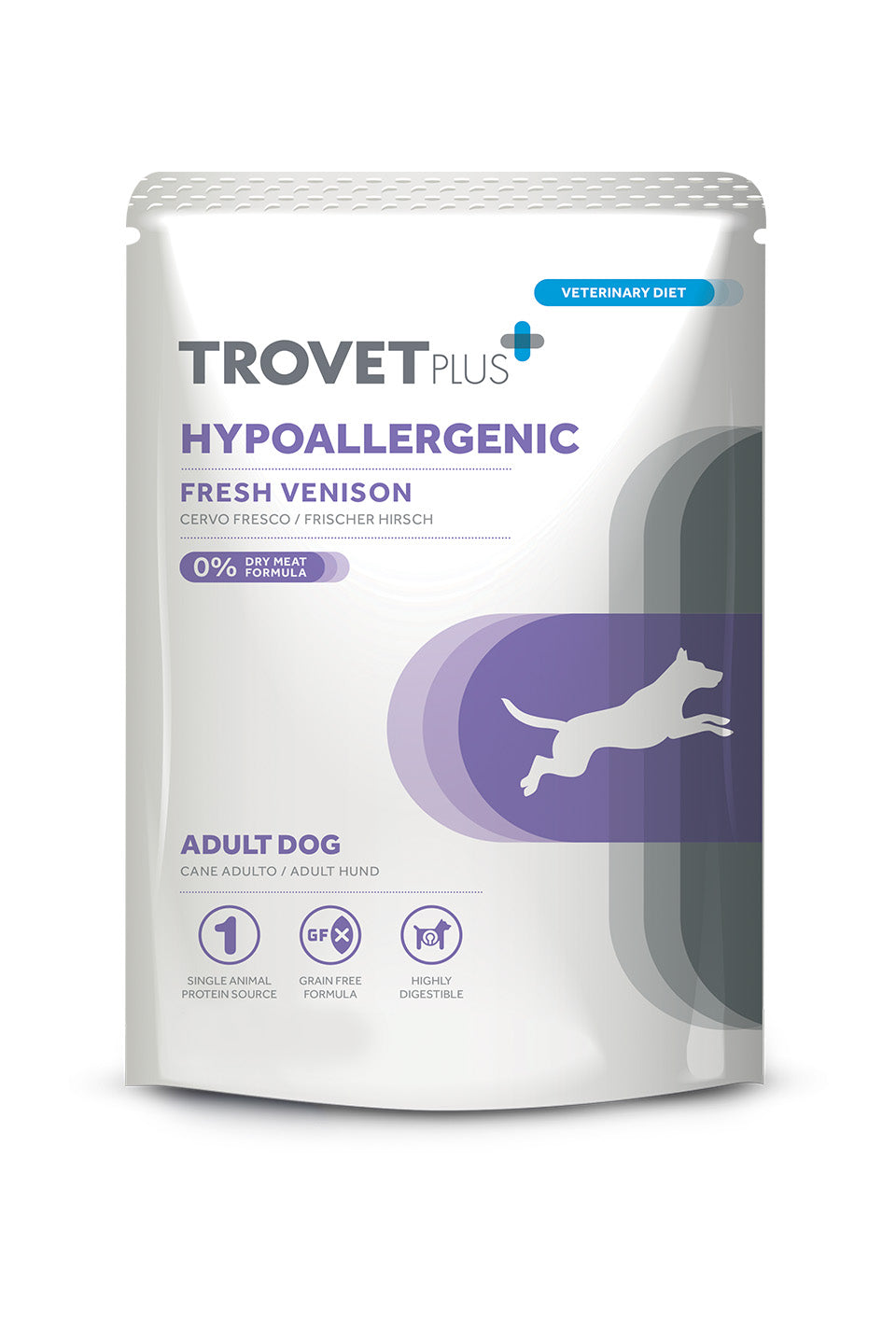 TRPD Trovet Plus Hypoallergenic venison dog 300 g kesica [EN]