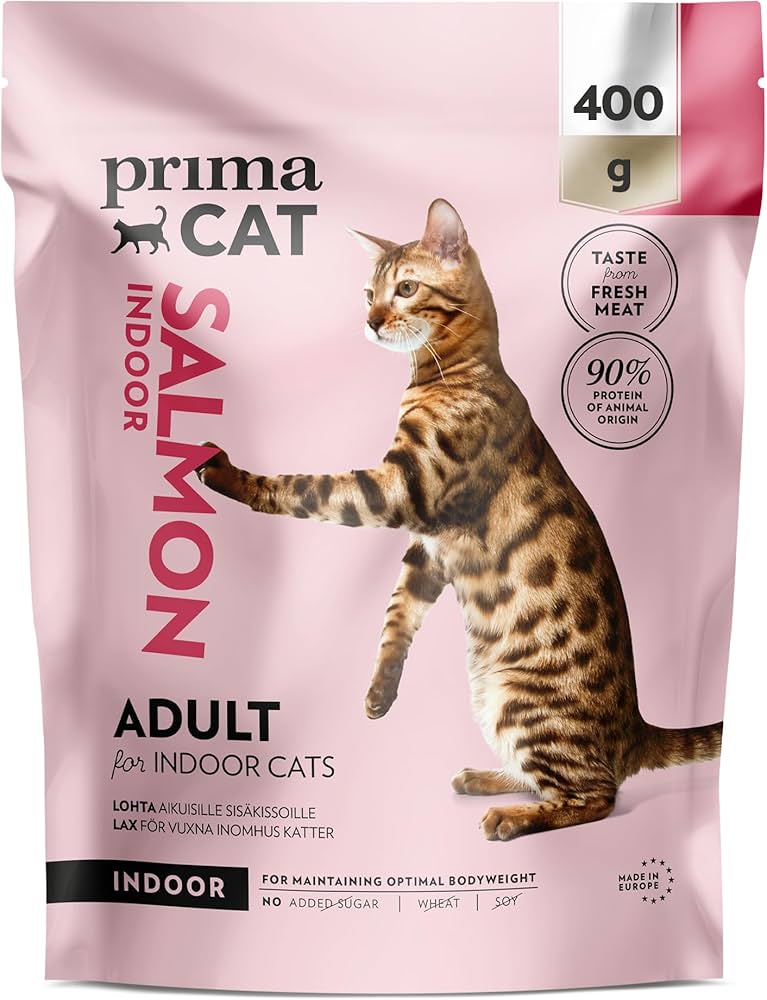 Prima Salmon adult for indoor cats 1.4kg
