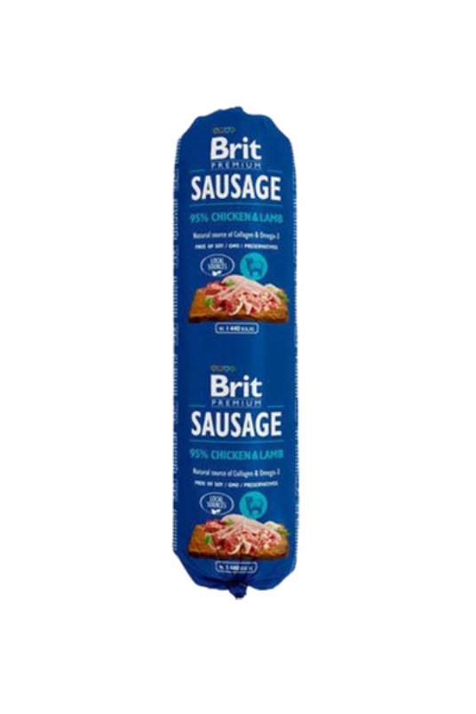 Brit PND kobasica piletina&jagnjetina 800 g