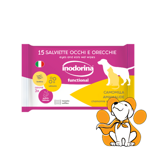 IN Vlažne maramice Chamomile 15 kom - oči i uši [EN]